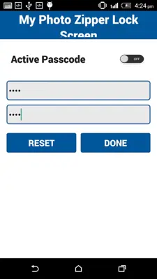 My Photo Zipper Lock Screen android App screenshot 2